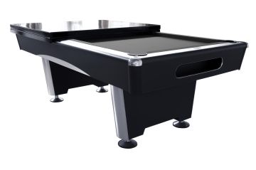 Table Cover for Billiard Pool Table Dynamic Triumph, Black color, 7 feet