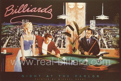 Poster "Night at the Parlor"