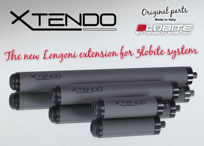 Longoni Xtendo 3Lobite Cue Extension Combo 20cm+10cm