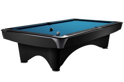 Professional Billiard Pool Table DYNAMIC III, Black Matt Finish, 9 feet