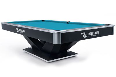 Professional Billiard Pool Table Rasson Victory II Plus, Black Color, 9 feet