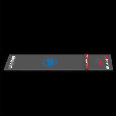 Winmau Clearzone PVC Dart Mat with Integrated Oche 